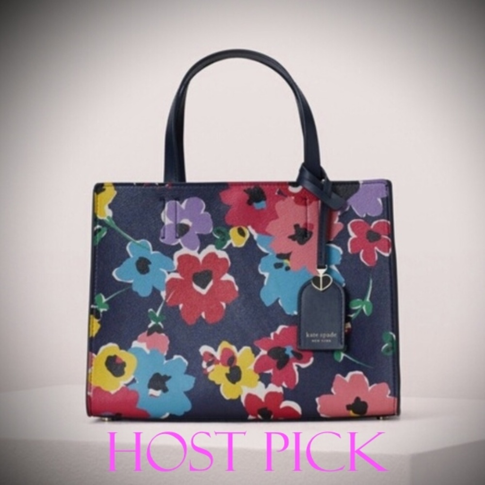 KATE SPADE Sam Wildflower Bouquet Medium Satchel